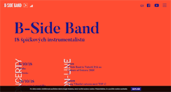 Desktop Screenshot of bsideband.cz